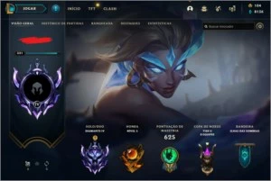 Conta diamante 2/ mais de 250 skins - League of Legends LOL