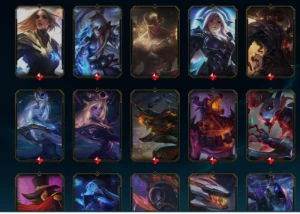 Conta LoL (MMR Mestre) lvl 1293 656 skins + Conta Valorant - League of Legends