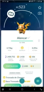 Pikachu libre shiny - Pokemon GO