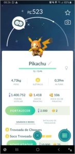 Pikachu libre shiny - Pokemon GO