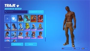 Conta Fortnite com Skin Rara Travis Scott