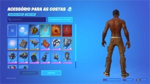 Conta Fortnite com Skin Rara Travis Scott