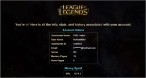 Conta lol lvl 30 prata lll 6 pag de runas 86 skins 117 champ - League of Legends