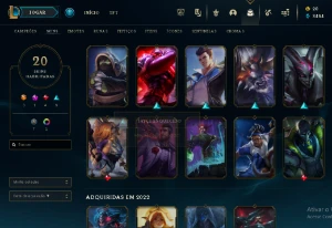 Conta Lol Ouro 4 - League of Legends