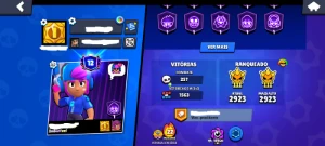 Conta Muito Forte 10 Lendários / 90 Brawn - Transfiro Email - Brawl Stars
