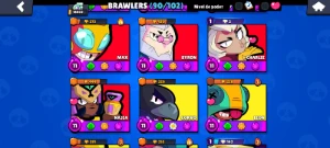 Conta Muito Forte 10 Lendários / 90 Brawn - Transfiro Email - Brawl Stars