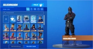 Conta de Fortnite CAVALEIRO NEGRO,STW