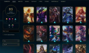 Conta LOL com 83 Skins Raras - Upada Manualmente, Perfeita! - League of Legends