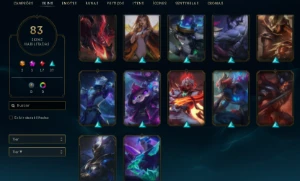 Conta LOL com 83 Skins Raras - Upada Manualmente, Perfeita! - League of Legends