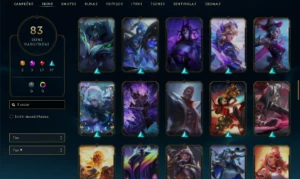 Conta LOL com 83 Skins Raras - Upada Manualmente, Perfeita! - League of Legends