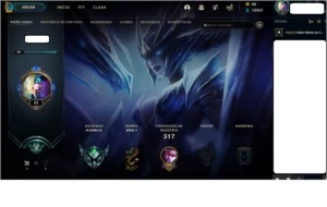 Conta League of Legends LOL