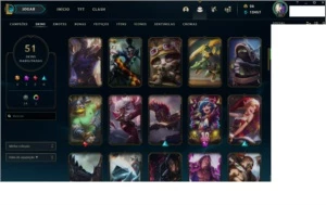 Conta League of Legends LOL