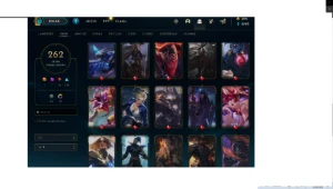 Platina 4 otimo mmr 263 skins ALL champions - League of Legends LOL