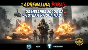 Conta Steam com diversos jogos, super oferta imperdível
