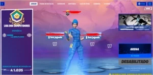 Conta de Fortnite com Wildcat - Minty - Elfo roxo - Glow
