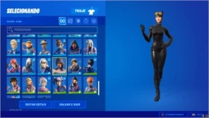 Conta de Fortnite com Wildcat - Minty - Elfo roxo - Glow