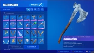Conta de Fortnite com Wildcat - Minty - Elfo roxo - Glow