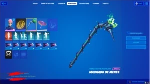 Conta de Fortnite com Wildcat - Minty - Elfo roxo - Glow