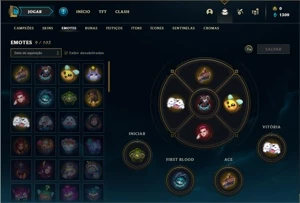 Conta Platina 4 com 31 Champs e 6 Skins +11 Fragmentos - League of Legends LOL