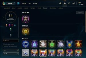 Conta Platina 4 com 31 Champs e 6 Skins +11 Fragmentos - League of Legends LOL