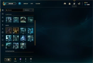 Conta Platina 4 com 31 Champs e 6 Skins +11 Fragmentos - League of Legends LOL
