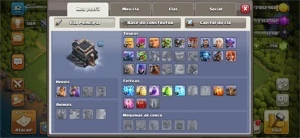 Conta clash of clans cv9 (Leia a descrição)