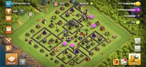 Conta clash of clans cv9 (Leia a descrição)