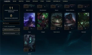 Conta Prata 4 mmr bom - League of Legends LOL