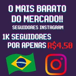 Seguidores Instagram [Promoção Liimitada] - Redes Sociais