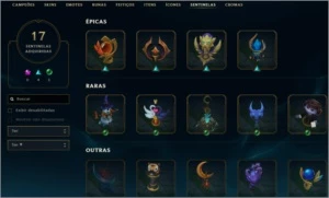 conta gold 2 nv 110 honra 5 - League of Legends LOL