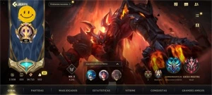 Conta com 232 skins, todos os passes. - League of Legends: Wild Rift LOL WR