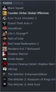 Conta Steam
