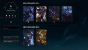 Conta platina 2 - pulando divisões(MMR D4) - League of Legends LOL