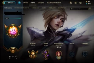 Conta League of Legends Level 90 LOL