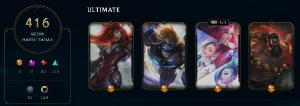 Conta LOL lvl 531 com 416 skins, 438 emotes, 377 ícones + - League of Legends