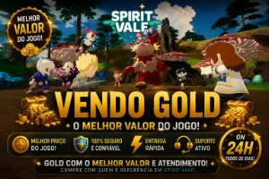 [Menor Preço] Spirit Vale Gold - 24H On - SpiritVale