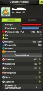 Conta Dofus Touch - Brutas / Iop lvl 165 90% de xp
