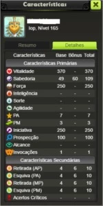 Conta Dofus Touch - Brutas / Iop lvl 165 90% de xp