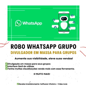 Robo W.H.A.T.S.A.P.P Grupo - Divulgador Em Massa - Outros