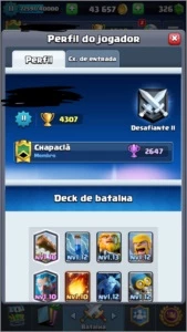 OFERTA ÚNICA CONTA CLASH ROYALE DESAFIANTE 2