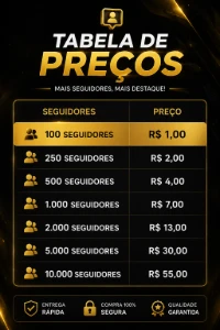 Seguidores Baratos Sem Queda - Redes Sociais