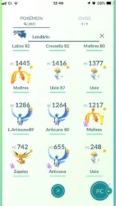 Conta Pokemon GO Nível 37 - Pokémon