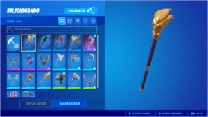 VENDO CONTA TRY HARD COM DANÇAS DO TIK TOK - Fortnite
