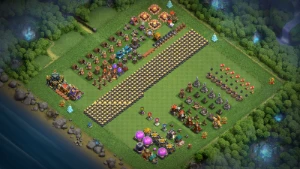 Conta Cv 17 Rushada - Clash of Clans