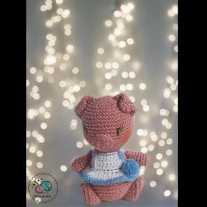 porquinha nice amigurumi