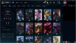 Conta DIAMANTE 4 - League of Legends LOL