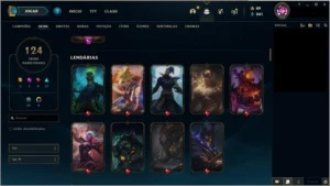 Conta DIAMANTE 4 - League of Legends LOL