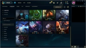 Conta DIAMANTE 4 - League of Legends LOL