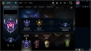 Conta DIAMANTE 4 - League of Legends LOL