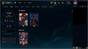 Conta DIAMANTE 4 - League of Legends LOL